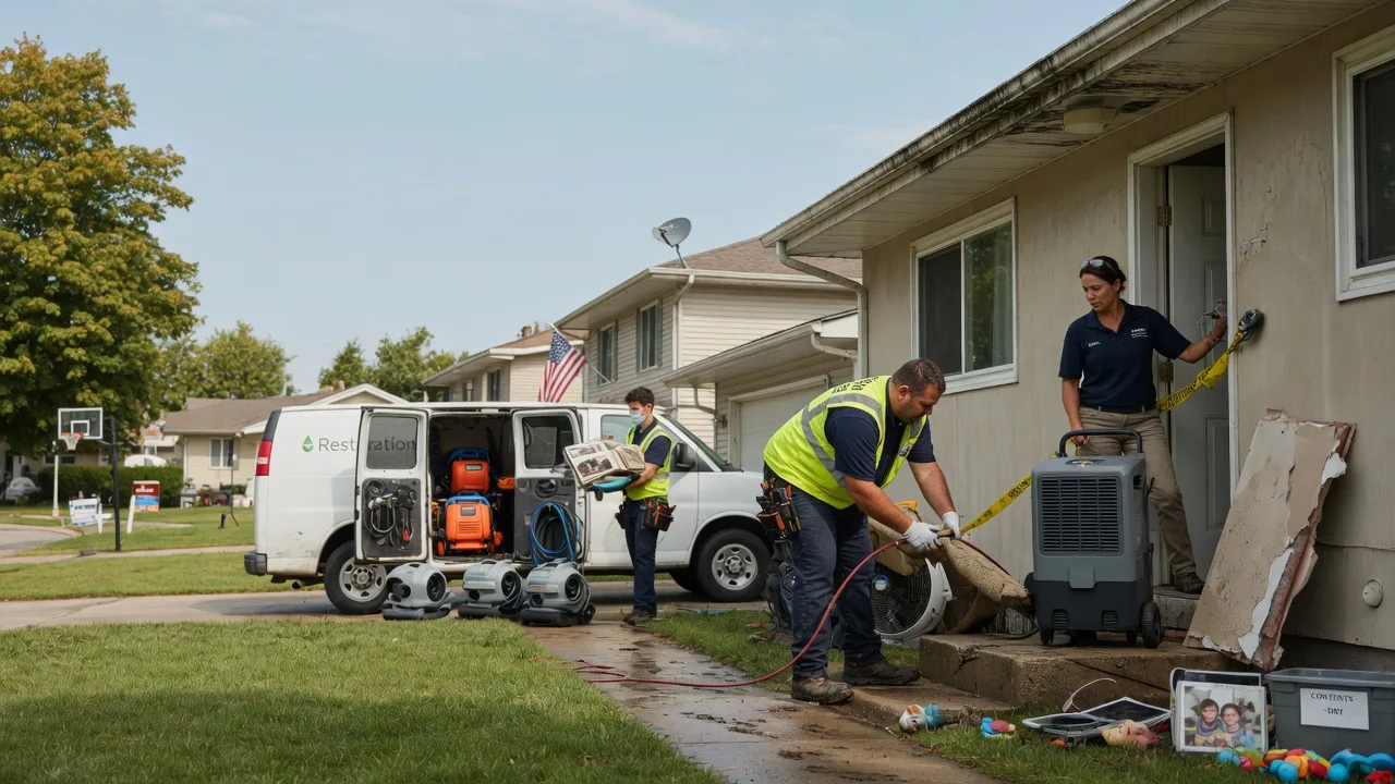Water Damage Restoration in Florence, KS near me